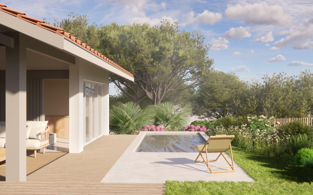 Subernoa  |  rénovation de villa et construction de piscine + poolhouse